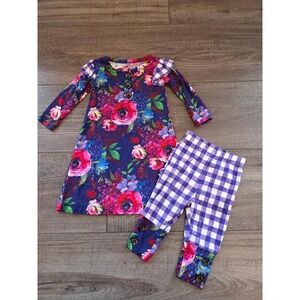 Gigi and max baby girl outfit 0-3 mos